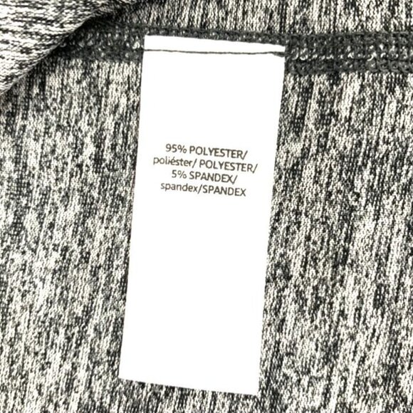 Crew Neck Short Sleeve Men's Tee Shirt Gray Size M - Picture 10 of 13